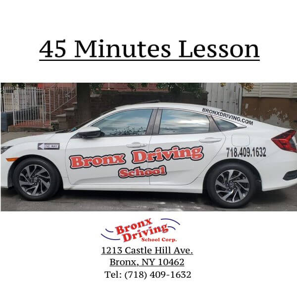 Bronx Driving School 45 Minutes Lesson