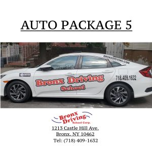 Bronx Driving School Package 5 (Auto)